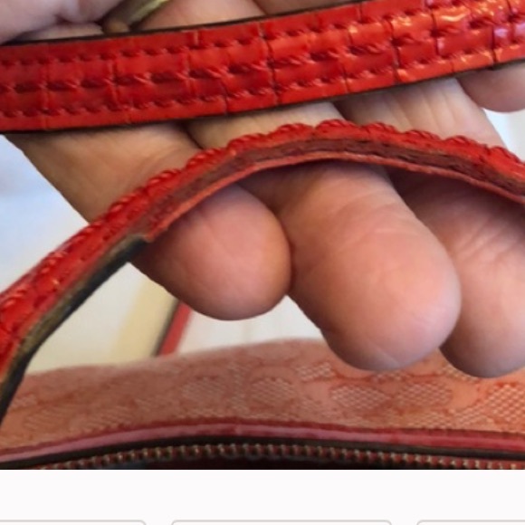 👛 ★❦꒒ik୧⌵♡⌵N୧w❦★ AUCTION PRICE Adorable Coach Poppy Satchel Handbag - Picture 7 of 7